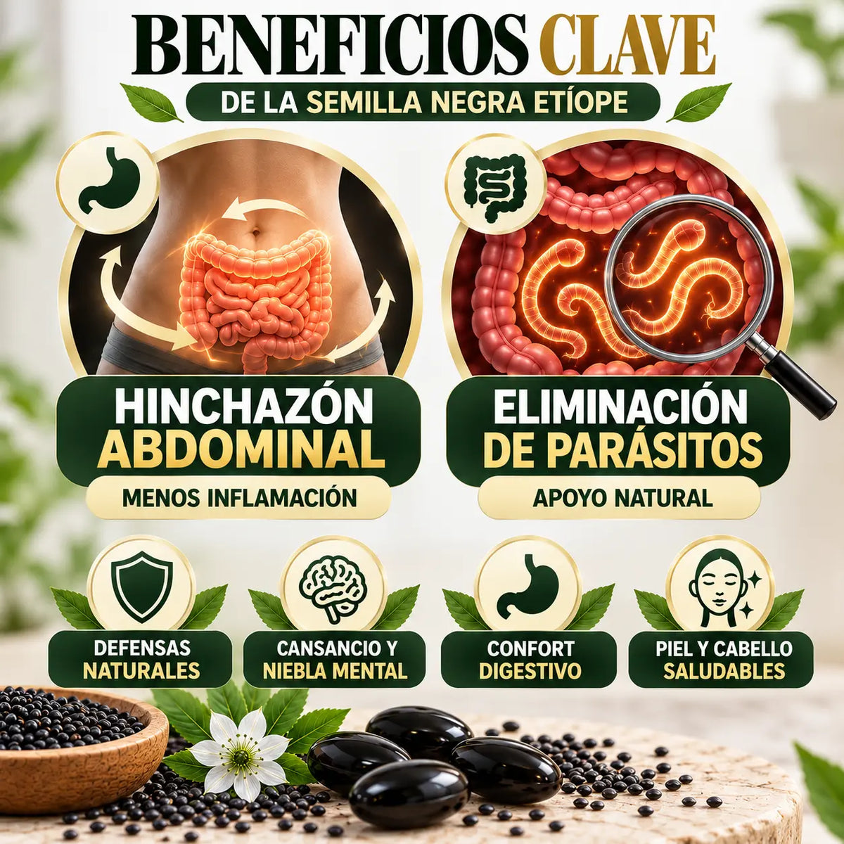 Aceite de semilla negra